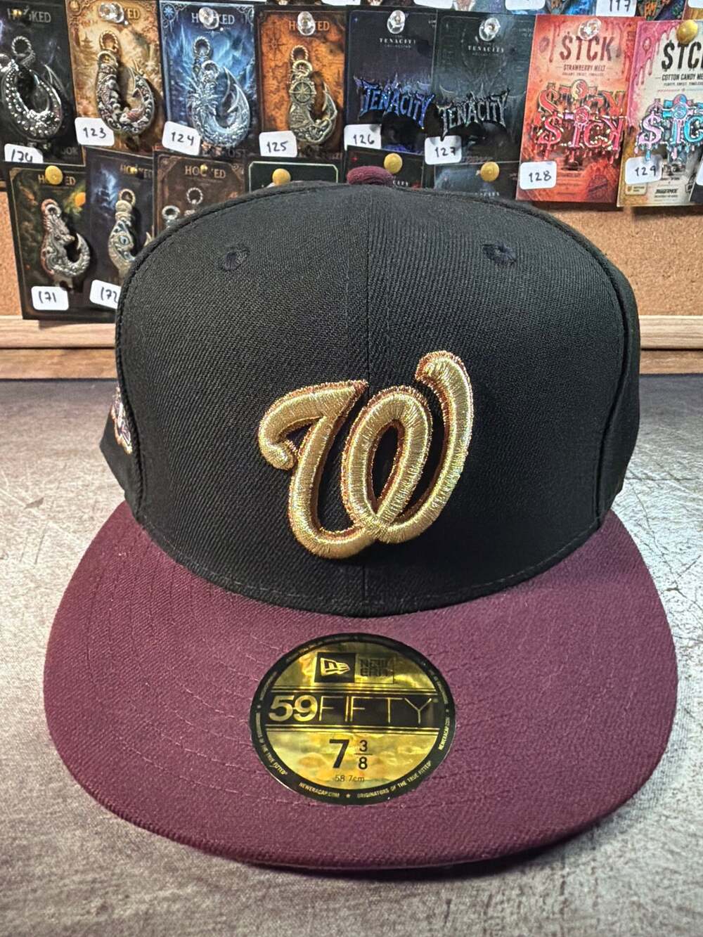 New Era 59Fifty Washington Nationals Fitted Hat 7 3/8